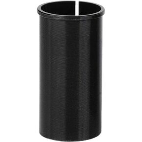 27.2 to 30.4 Seatpost Shim, Seatpost Adapter Shim, Bike Seat Post Shim, Bike Seatpost Expander Sleeve, Black Aluminum Alloy Bicycle Seatpost Tube Adapter for Mountain Bike Road Bike