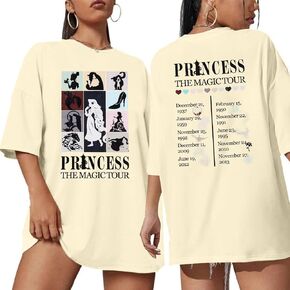 Princess Shirts for Women Ladies Magic Shirt Family Girl Trip Tee Holiday Vacation Short Sleeve Tops in Kuwait