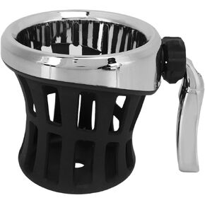 Motorcycle Cup Holder Car Cup Holder Car Cup Holder Aluminum Rubber Motorcycle Handlebar Drink Mount Replacement for Gold Wing