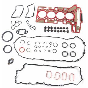 N20B20 MLS Cylinder Head Gasket Set Fits for BMW F20 F22 F45 F30 F34 F32 F10 E84 E89 520i X3 X4 Z4 2.0L l4 Turbocharged OE N20B20 11128676519 11127588418