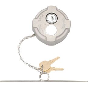 Fuel Cap Diesel 2 3/8" Locking With Rubber Leak-Proof Gasket and Key Compatible with Freightliner M2 Semi Small Box Trucks FTA-C-13