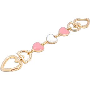 3PCS Vintage Pearl Bag Extender Chain Purse Strap Extenders Sweet Cherry Bag Charm Keychain Purse Handbags