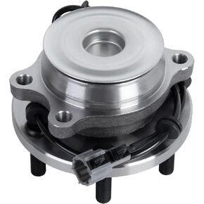 515064 (2WD/RWD Models Only) Front Wheel Hub Bearing Assembly Compatible 6 Lugs w/ABS Compatible for 2005-2019 Nissan Frontier/ 2005-2012 Pathfinder/ 2009-2012 Suzuki Equator