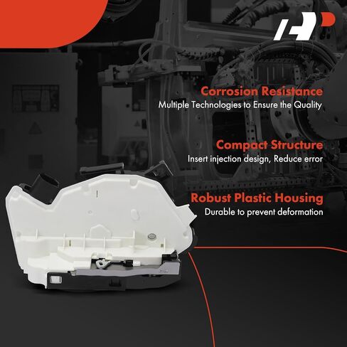 A-Premium Door Lock Latch Actuator Compatible with Volkswagen Vehicles - Tiguan 2012-2019, CC 2011-2017, Tiguan Limited 2017-2018, Without Safe Lock System - Front Left Driver Side in Saudi Arabia
