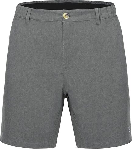 Little Donkey Andy Men's Bermuda 9 Inch Lightweight Quick Dry Stretch Shorts Golf Hiking Travel in Kuwait