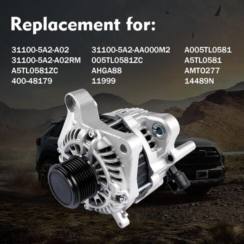 استبدال المولد # 31100-5A2-A02 31100-5A2-A02RM A5TL0581 صالح 2013-2017 أكورد 2.4L L4 in Kuwait