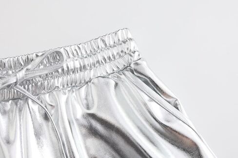 Girls Metallic Shorts Sparkly Shinly Dance Hot Pants Kids Glitter Gymnastics Shorts in Kuwait
