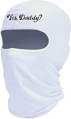 Ski Mask for Men Women Yes Daddy Balaclava Face Mask Windproof Sun UV Protection Shiesty Mask for Outdoor Sports in Kuwait
