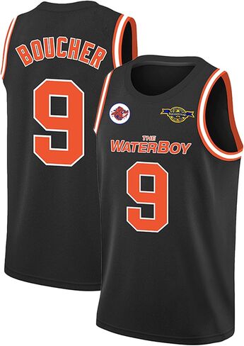 جيرسي كرة السلة في التسعينيات للحفلات، بوبي باوتشر #9 The Waterboy Sandler الذكرى السنوية الخمسين لفيلم كرة السلة in Kuwait