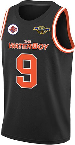 جيرسي كرة السلة في التسعينيات للحفلات، بوبي باوتشر #9 The Waterboy Sandler الذكرى السنوية الخمسين لفيلم كرة السلة in Kuwait