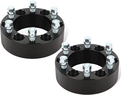 SCITOO 4Pcs 2 inch 6x5.5 Wheel Spacers 14x1.5 Studs Bore 108mm, 6x139.7mm Wheel Spacers Fit for Chevrolet,for GMC,for Cadillac-Silverado Suburban Sierra Savana 1500 Express Tahoe Yukon Escalade C2500 in Saudi Arabia