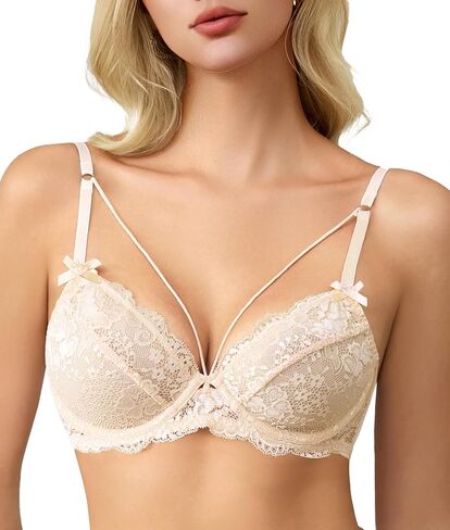 حمالة صدر نسائية مثيرة من الدانتيل من Avidlove، حمالة صدر شفافة شفافة من خلال حمالة صدر غير مبطنة in Kuwait