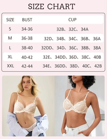 حمالة صدر نسائية مثيرة من الدانتيل من Avidlove، حمالة صدر شفافة شفافة من خلال حمالة صدر غير مبطنة in Kuwait