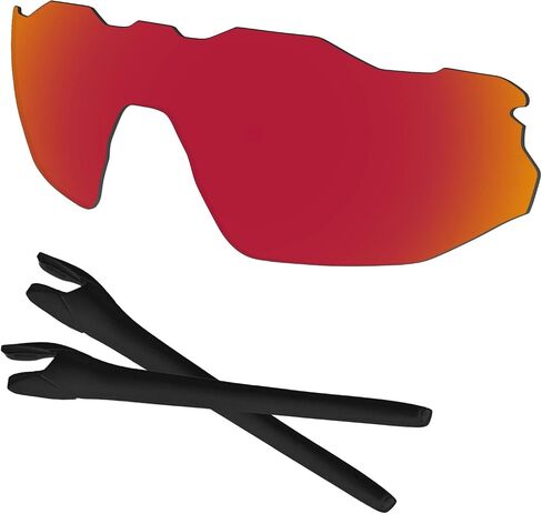 استبدال عدسات Blue Mirror Radar EV Advancer وجوارب الأذن لنظارة Oakley Sunglass OO9442 المستقطبة in Kuwait