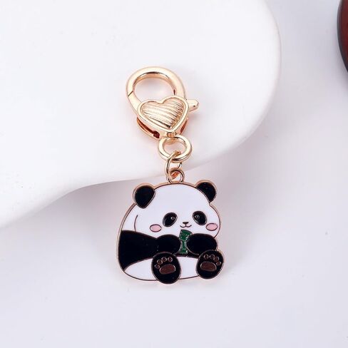 3 Pcs Women Keychain Flower Key Chain Charm Cute Small Bag Charm Car Key Ring Metal Keychain Pendant for Women Girls in Kuwait