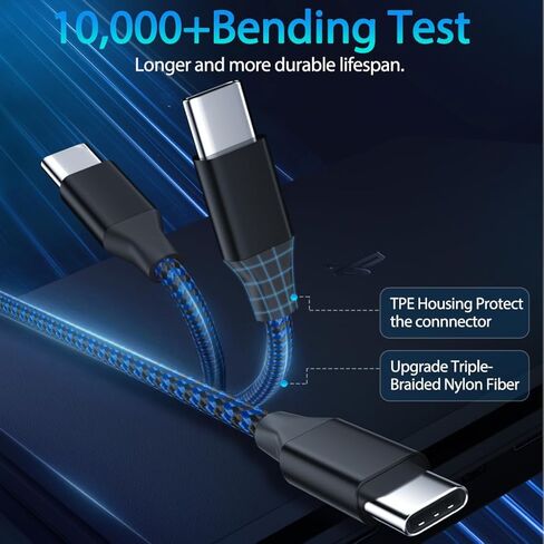 USB C Cable PS5 Controller Charger for Xbox Series X Core Controller,Series S,PlayStation-5,PS-5 Charger Cable,Type-C PS5 Charging Cord for Xbox Series S Accessories,USB-C Dual-Sense Data Charge 6FT in Kuwait