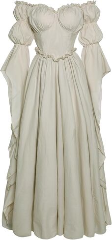 Medieval Renaissance Costume Dress Regency Dresses for Women Victorian in Kuwait