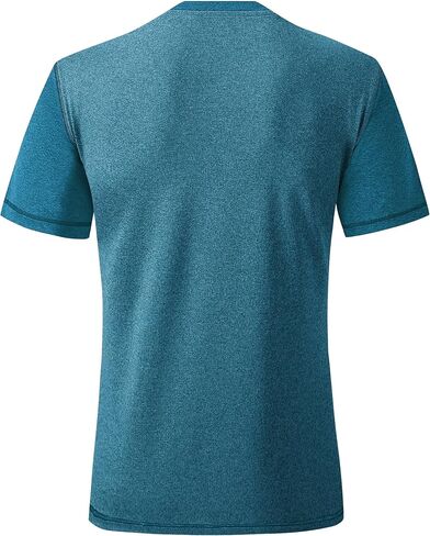 قميص Henley رجالي بأكمام قصيرة من ZITY، تي شيرت أساسي بأزرار سفلية مع جيوب، قميص Henley بلون موحد in Kuwait