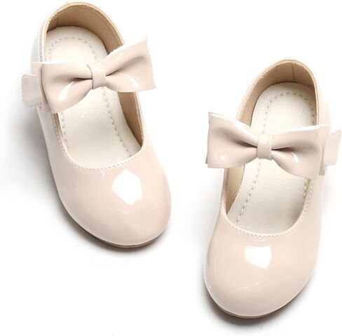 Toddler Flower Girl Dress Shoes - Little Girl Ballet Flats for Wedding Party in Kuwait