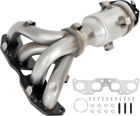 محول حفاز مشعب العادم AUTOSAVER88 مع مجموعة حشية متوافقة مع 2007-2017 Jeep Patriot/Compass 4WD، 2007-2008 Dodge Caliber AWD 2.4L Direct-Fit (متوافق مع EPA) in Kuwait