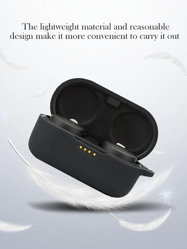 Silicone Case Compatible with Denon PerL ProWireless Earbuds with Keychain,Cleaning Kit and Lanyard, Soft Protective Shockproof Cover for Denon PerL Pro-White in Saudi Arabia