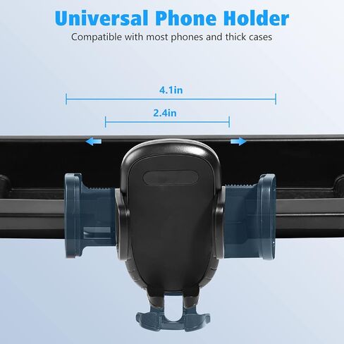JeCar JL Dash Phone Mount Dashboard Cellphone Holder with Storage Tray Interior Accessories Compatible with Jeep Wrangler 2018-2023 JL JLU & 2020-2023 Gladiator JT Truck in Saudi Arabia