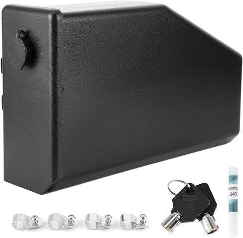 صندوق أدوات Acouto للدراجات النارية، صندوق أدوات الدراجات النارية لـ R1200GS 2004-2018 لـ R1250GS F750GS F850GS 2018 2019، ملحقات حاوية أدوات الدراجة النارية للمقعد الخلفي الأيسر in Saudi Arabia
