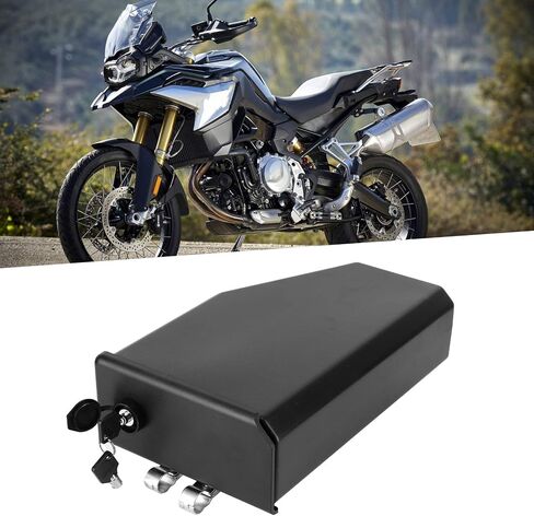 صندوق أدوات Acouto للدراجات النارية، صندوق أدوات الدراجات النارية لـ R1200GS 2004-2018 لـ R1250GS F750GS F850GS 2018 2019، ملحقات حاوية أدوات الدراجة النارية للمقعد الخلفي الأيسر in Saudi Arabia