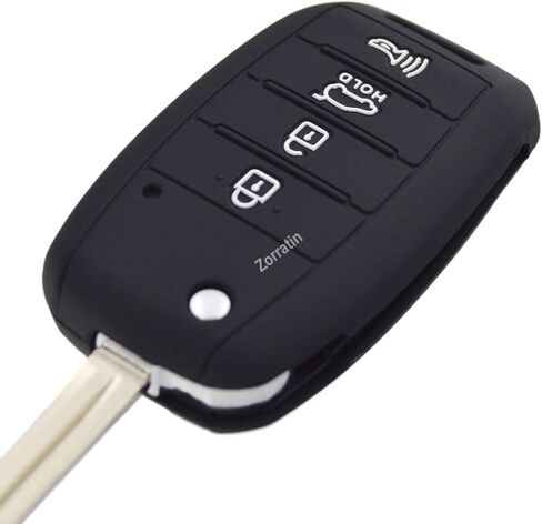 Silicone Rubber Key Fob Cover Case Protectors for Kia Sorento Sportage Rio Soul Forte Optima Carens Flip Remote in Saudi Arabia