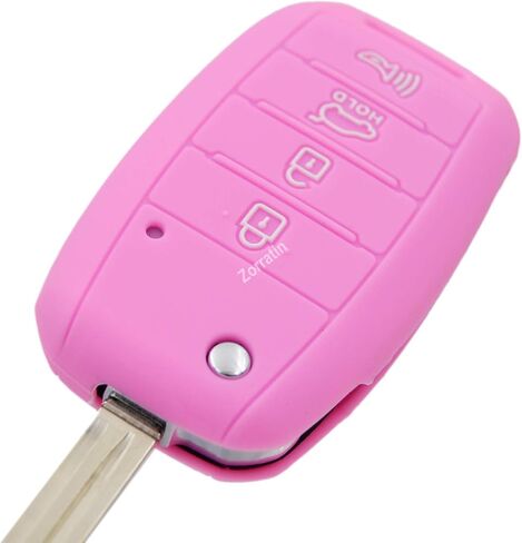 Silicone Rubber Key Fob Cover Case Protectors for Kia Sorento Sportage Rio Soul Forte Optima Carens Flip Remote in Saudi Arabia