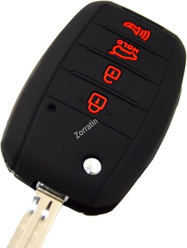 Silicone Rubber Key Fob Cover Case Protectors for Kia Sorento Sportage Rio Soul Forte Optima Carens Flip Remote in Saudi Arabia