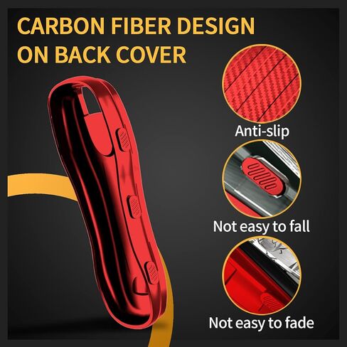 TANGSEN Key Fob Case غطاء TPU متوافق مع Porsche 911 Cayenne Panamera TAYCAN نسيج من ألياف الكربون الشفاف 3 و 4 أزرار غطاء مفتاح واقٍ in Kuwait