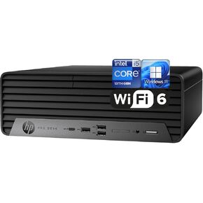 HP ProDesk 400 G9 Business Desktop, Intel i3-13100 Processor (Beats i5-11500), 32GB RAM, 2TB PCIe SSD, Wi-Fi, HDMI, RJ-45, Dual 4K Display Support, USB-C, Keyboard & Mouse, Windows 11 Pro