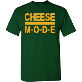 Green Bay Cheese Mode Men's T-Shirt for Football Fans