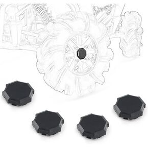 2-Pack Black Center Cap Wheel Cap Hub Cap Compatible with Polaris RZR 900 1000 XP 4 1522216-655