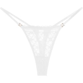 Murimia Thongs for Womens Sexy Lace No Show Underwear Women Pack G String Thongs Panties