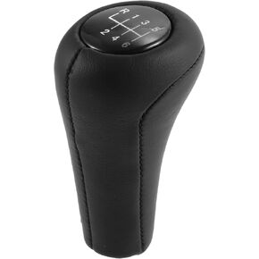 X AUTOHAUX 6 Speed Manual Gear Stick Shift Knob Transmission Gear Lever Stick Shifter Handle for BMW X1 E84 for BMW X3 E83 ABS Faux Leather Black