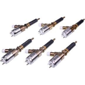 JZGRDN 6PCS Fuel Injector 320-0677 321-3600 10R-7971 2645A746 2645A738 Compatible with 420E 430E 450E M313D M315D M316D M317D M318D M322D