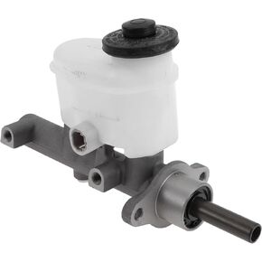 Motoforti Brake Master Cylinder Hydraulic Master Cylinder for Toyota Tacoma 2001-2004 Aluminum Alloy Reservoir No.M630118/MC390824/4720104060 Silver Tone White