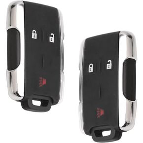OCESTORE 2Pcs M3N-32337100 Car Key Fob Keyless Control Entry Remote 3 Button Vehicles Replacement Compatible with Silverado Colorado Sierra Canyon M3N-32337100