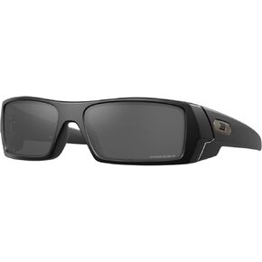 Oakley OO9014 Sunglasses Bundle: OO 9014 901443 Gascan Matte Black Prizm Black and Large Black leash Accessory kit