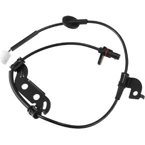 ABS Wheel Speed Sensor Compatible for Kia Optima 2011-2016 without Electrical Park Brake, Custom Plastic Black Rear Right Passenger Side No.59930-2T000