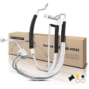 A-Premium Power Steering Hose Pressure Hose Line Assembly Compatible with Buick LaCrosse 2010-2016 Allure 2010 Cadillac XTS Pump To Gear/Rack Pinion