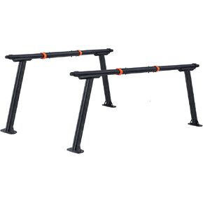 Truck Ladder Rack, Universal Aluminum Truck Bed Rack for Pickup,Adjustable Length 70-79 in,Height 28In,Real 1000LB Capacity Truck Bed Rack Set for Kayak, Surfboard, Lumber, Ladder in Kuwait