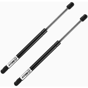 Qty (2) 23 inch 200LB/890N Gas Strut Shocks Spring Lift Supports for Leer Camper Shell Window, Snugtop Truck Topper Door, RV Cabinet Door, Tool Box Lid, Boat Storage, and Toy Toolbox Cover