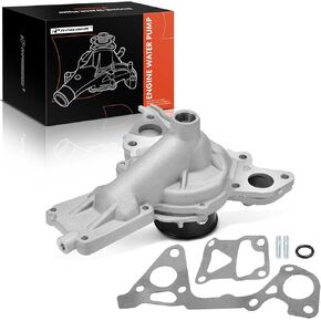 A-Premium Engine Water Pump with Gasket & Pulley Compatible with Mitsubishi Montero 1995-2000, Montero Sport 1997-2004, 3.0L 3.5L, Replaces# MD979169