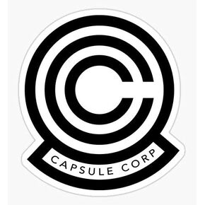 Capsule Corp - Pack of 3 Stickers - Auto, Wall, Laptop, Cell, Truck Sticker for Windows, Cars, Trucks