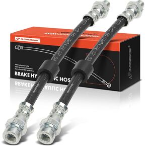 A-Premium Rear Outer Side Brake Hydraulic Hose Compatible with Select Jeep and Dodge Models - Compass 2007-2009/2013-2017, Patriot 2007-2009/2013-2017, Caliber 2007-2012 - Replace# SP11468 (Pack of 2)