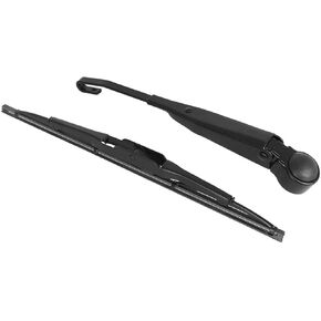 X AUTOHAUX Rear Windshield Wiper Blade Arm Set for Jeep Compass MK49 06-16 11 Inch 285mm
