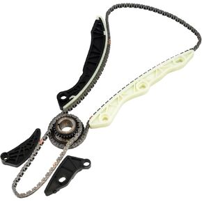 Engine Timing Chain Kit & Tensioner Compatible With Dodge Jeep Chrysler Journey Compass 07-17 200 2.0L 2.4L